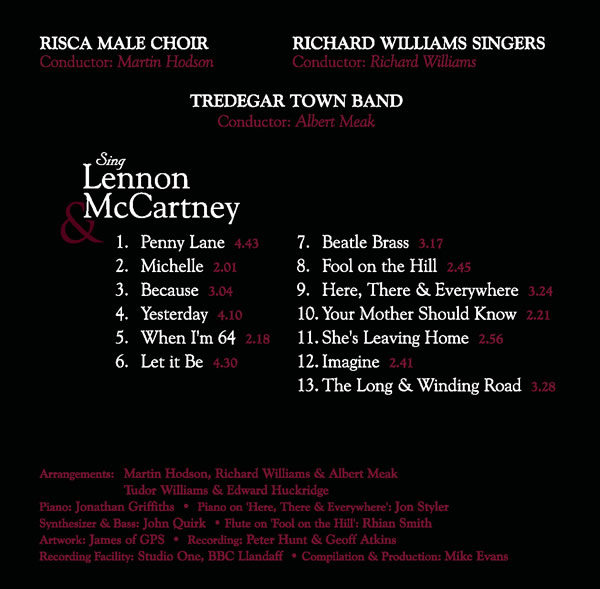 Lennon McCartney Black Mountain