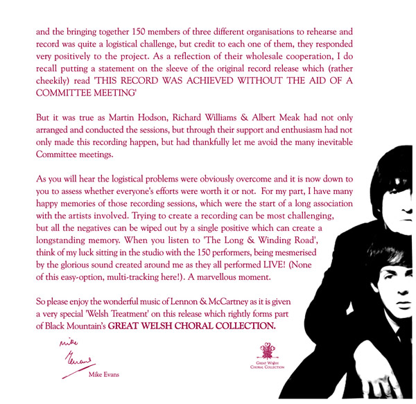 Lennon and McCartney Black Mountain Records